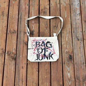 Stylish Cream Messenger Bag